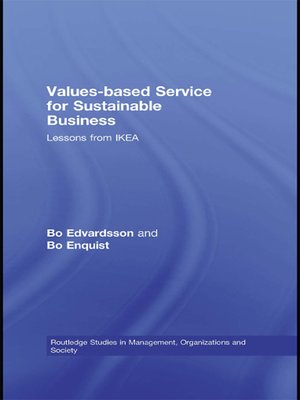 cover image of Values-based Service for Sustainable Business